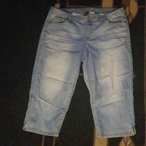 Lane Bryant Jean Capris